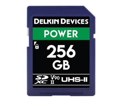 Karta pamięci Delkin Devices 256GB SDXC Power 2000X UHS-II U3 (V90)